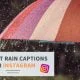 Perfect Rain Captions for Instagram