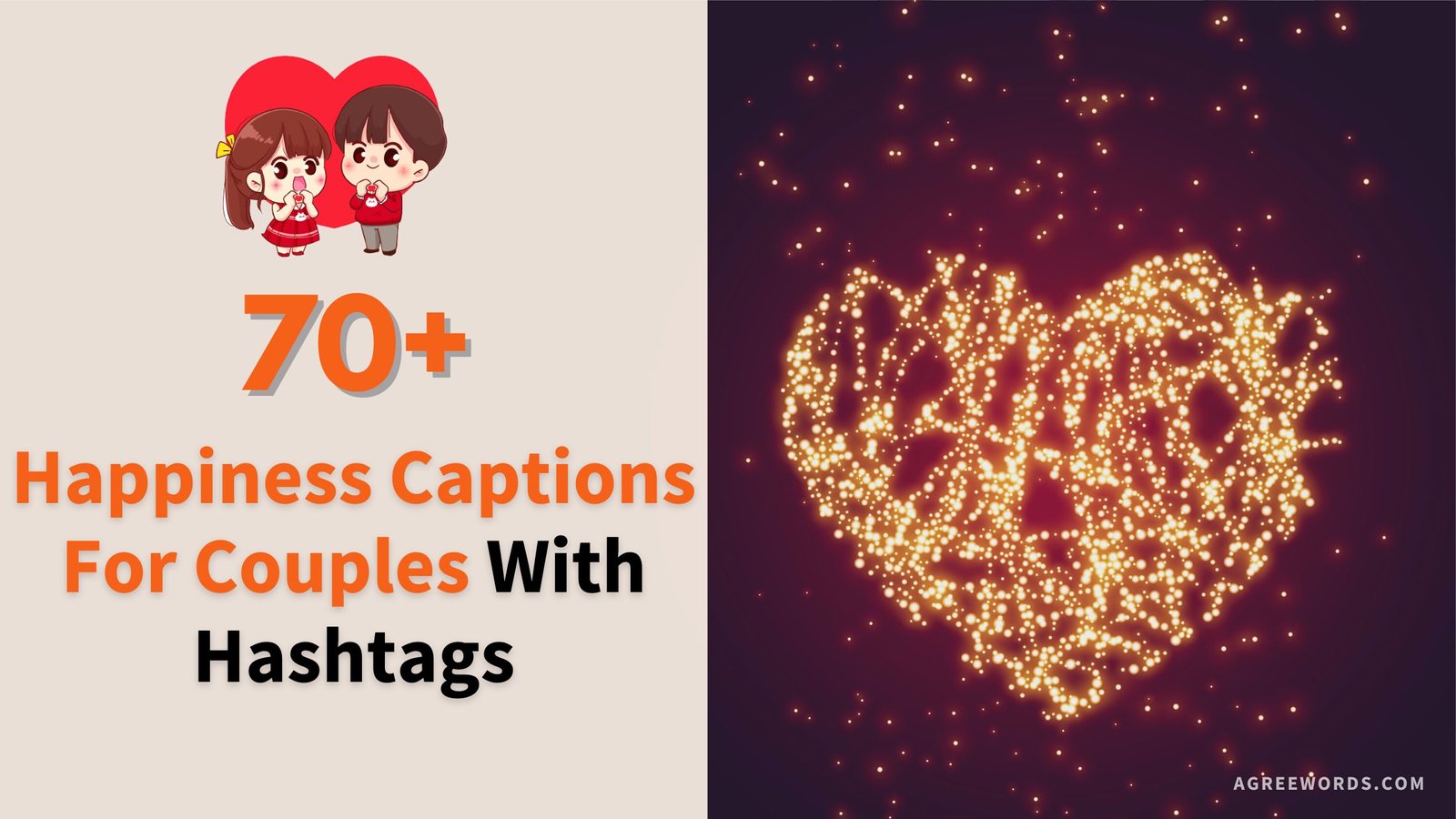 70+ Best Happiness Captions for Couples With Hashtags