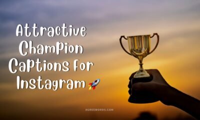 Champion captions for Instagram