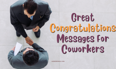 Congratulations Messages For Coworkers