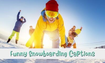 Funny Snowboarding Instagram Captions