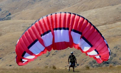 Paragliding is recreational and competitive