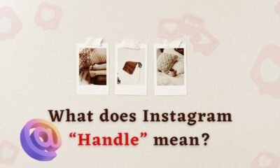 What does Instagram handle mean