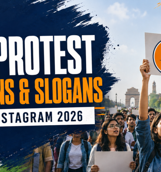 CJP Protest Captions & Slogans for Instagram 2026