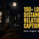 100+ long distance relationship captions in Hindi, English and Hinglish