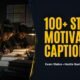 Indian student studying late at night with books, study motivation captions text overlay