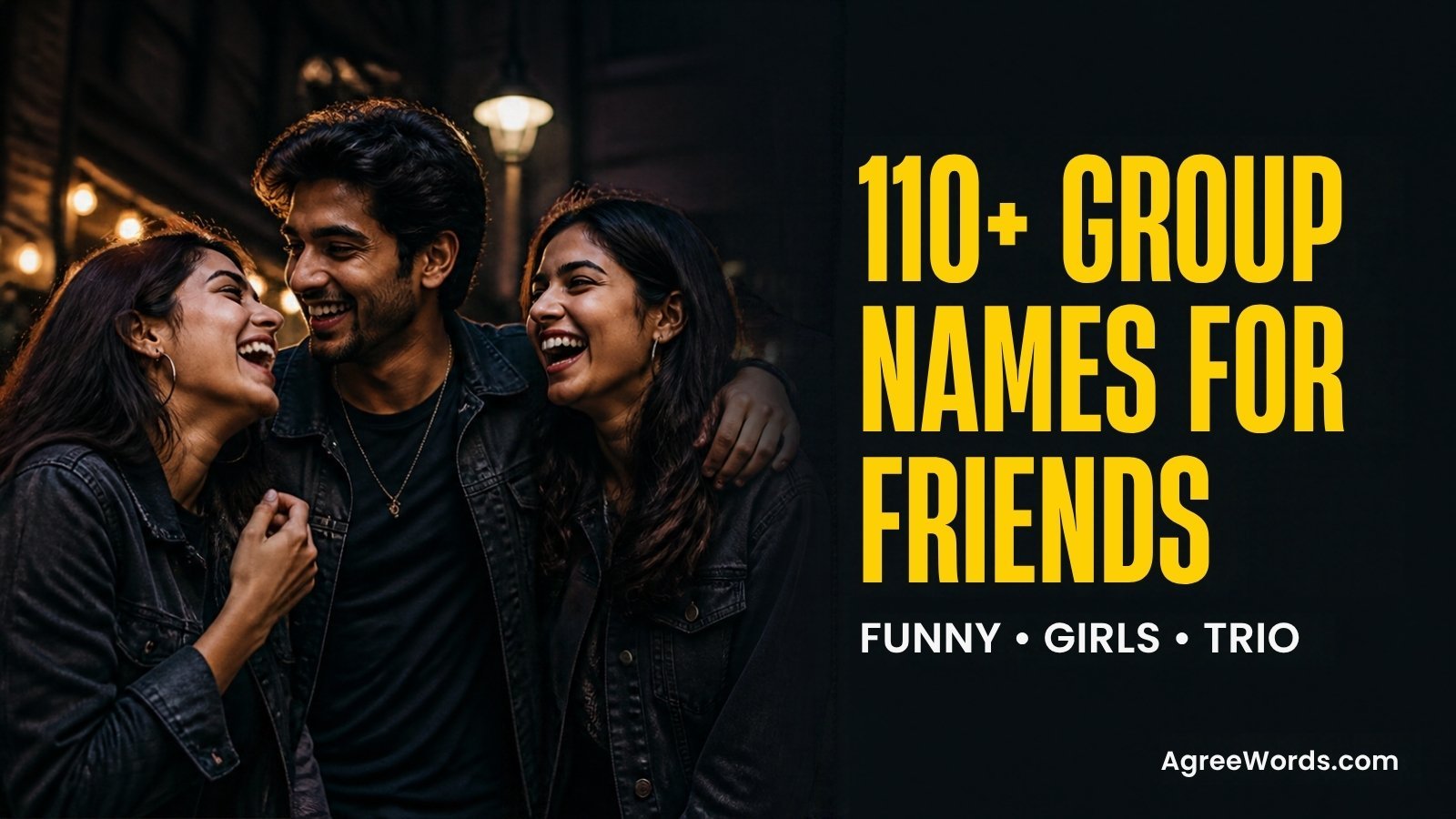 Group names for friends, funny WhatsApp group name ideas for girls, boys and trio groups